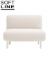 Elle Single designerska sofa modułowa | Softline	