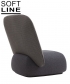 Halo designerski fotel | Softline