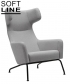 Havana Wing fotel | Softline | design busk+hertzog