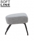 Havana Footstool podnóżek Softline