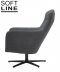 Havana Swivel Low fotel obrotowy Softline