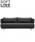 Sofa rozkładana z funkcją spania Jasper | Softline