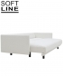 Meghan sofa rozkładana | Softline