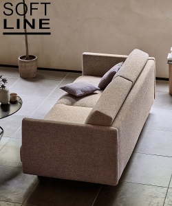 Meghan rozkładana sofa Softline