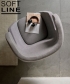 Moai Swivel designerski fotel obrotowy | Softline