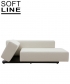 Nevada 2-P dwuosobowa sofa rozkładana | Softline