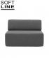 Noa Single sofa modułowa | Softline