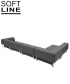 Noa Single sofa modułowa | Softline