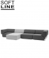 Noa Single sofa modułowa | Softline