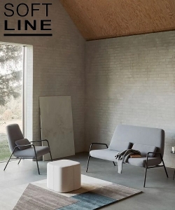 Nola Sofa minimalistyczna sofa Softline