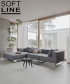 Ohio Single sofa modułowa | Softline