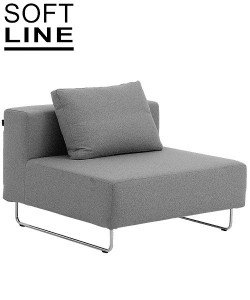 Ohio Single sofa modułowa Softline