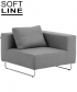 Ohio Corner sofa modułowa Softline