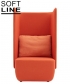 Opera Chair high fotel wysoki Softline