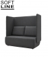 Opera Sofa high elegancka sofa | Softline