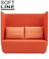 Opera Sofa high elegancka sofa | Softline