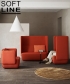 Opera Sofa high elegancka sofa | Softline