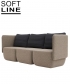 Opera moduł Corner sofa modułowa | Softline