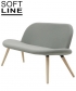 Orlando Bench minimalistyczna ławka Softline