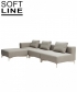 Passion Single sofa modułowa | Softline