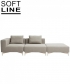 Passion Single sofa modułowa | Softline