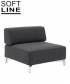 Planet Single sofa modułowa | Softline