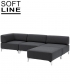 Planet Single sofa modułowa | Softline