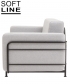 Silver sofa Softline design Stine Engelbrechtsen