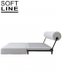 Sleep designerska sofa rozkładana | Softline 