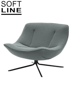 Vera Swivel designerski fotel obrotowy Softline | Design Spichlerz