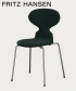 Ant 4 tapicerowane krzesło mrówka Fritz Hansen