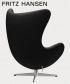 Egg leather 4 legendarny fotel Fritz Hansen