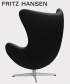 Egg leather 4 legendarny fotel Fritz Hansen