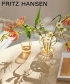 Ikebana wazon na kwiaty Fritz Hansen
