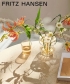 Ikebana wazon na kwiaty Fritz Hansen