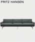 Lissoni sofa 3 osobowa | Fritz Hansen | desing Piero Lissoni