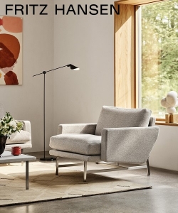 Lissoni lounge chair fotel industrialny Fritz Hansen