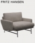 Lissoni lounge chair fotel industrialny Fritz Hansen