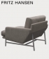 Lissoni lounge chair fotel industrialny Fritz Hansen