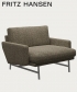 Lissoni lounge chair fotel industrialny Fritz Hansen