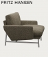 Lissoni lounge chair fotel industrialny Fritz Hansen