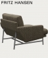 Lissoni lounge chair fotel industrialny Fritz Hansen