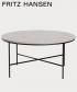 Planner circular marmurowy stolik kawowy Fritz Hansen