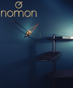 Nomon Cris Gold designerski zegar ścienny | Design Spichlerz