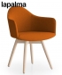 Edit tradycyjne krzesło drewniane Lapalma