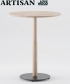 Bistro A drewniany stolik Artisan