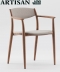 Nila chair soft krzesło z litego drewna Artisan 