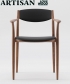 Nila chair soft krzesło z litego drewna Artisan 
