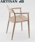 Nila chair soft krzesło z litego drewna Artisan 