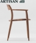 Nila chair soft krzesło z litego drewna Artisan 